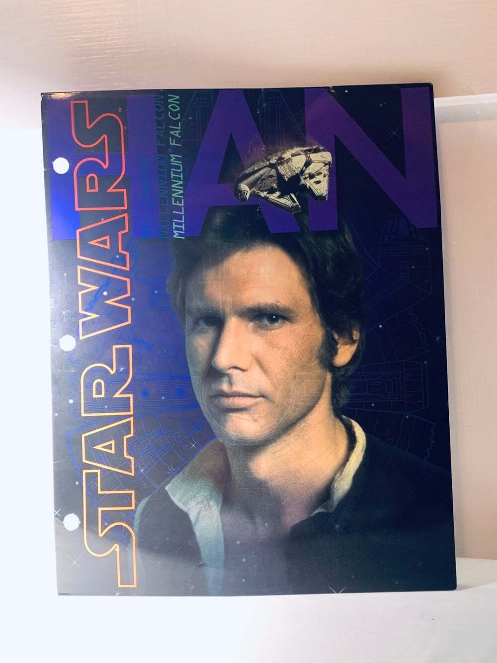 StarWars Han Solo Folder 1996